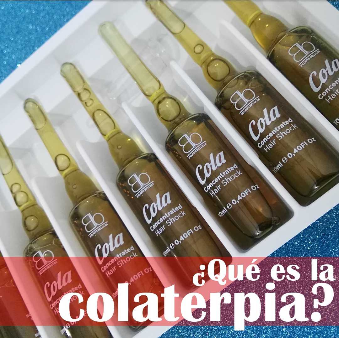 Qué es la Colaterapia para el Cabello