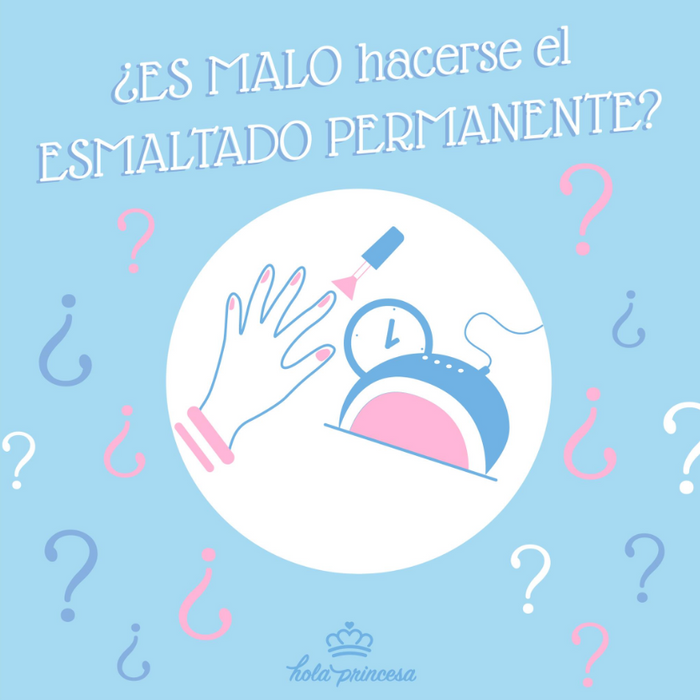 ¿Es malo hacerse el esmaltado permanente?
