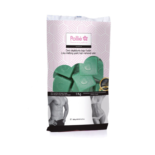 Pastillas Cera Caliente 1 kg - Cera Verde - Pollié - 1