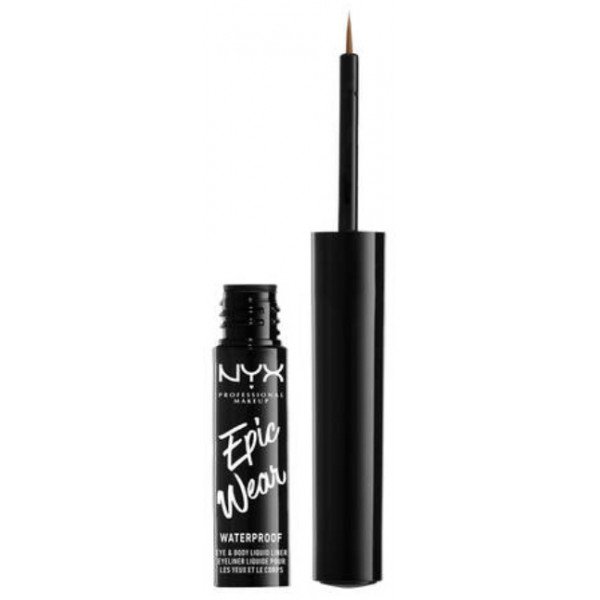 Eyeliner Líquido Epic Wear - Professional Makeup - Nyx : Brown Metallic - 1