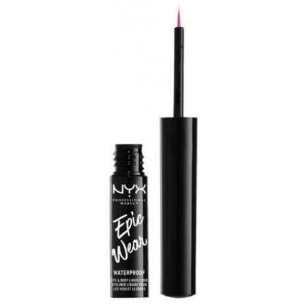 Eyeliner Líquido Epic Wear - Professional Makeup - Nyx : Fucshia - 1