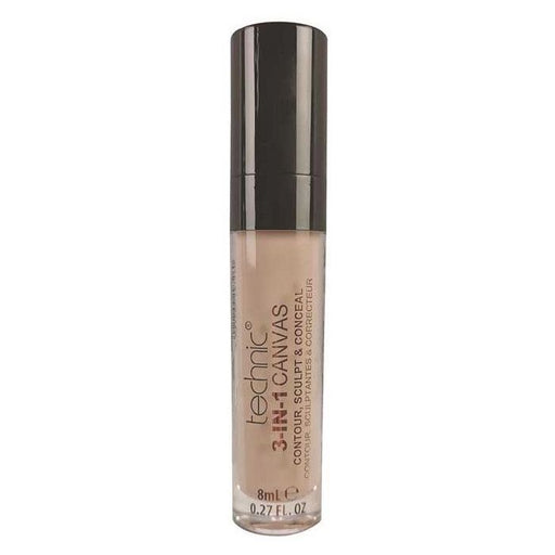 Corrector Líquido 3-in-1 Canvas - Technic Cosmetics : Ivory - 1