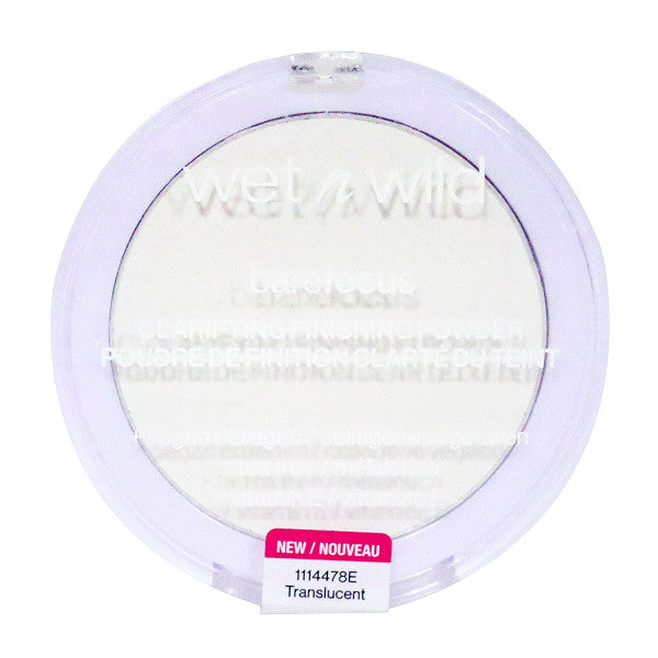 Polvos Fijadores Bare Focus Clarifying Finishing Powder - Wet N Wild : Translucent - 4