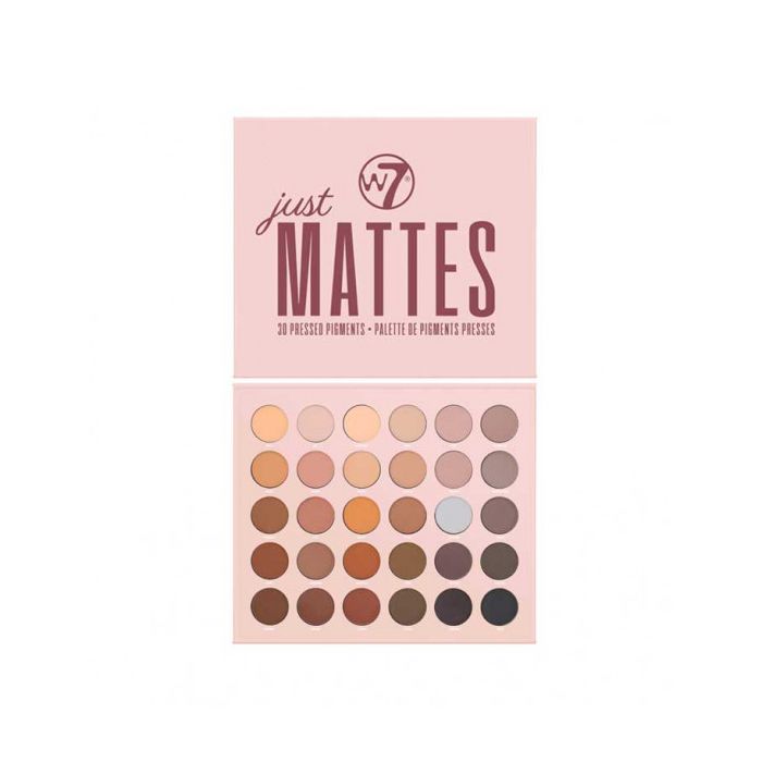 Just Mattes Paleta de Pigmentos Prensados - W7 - 1