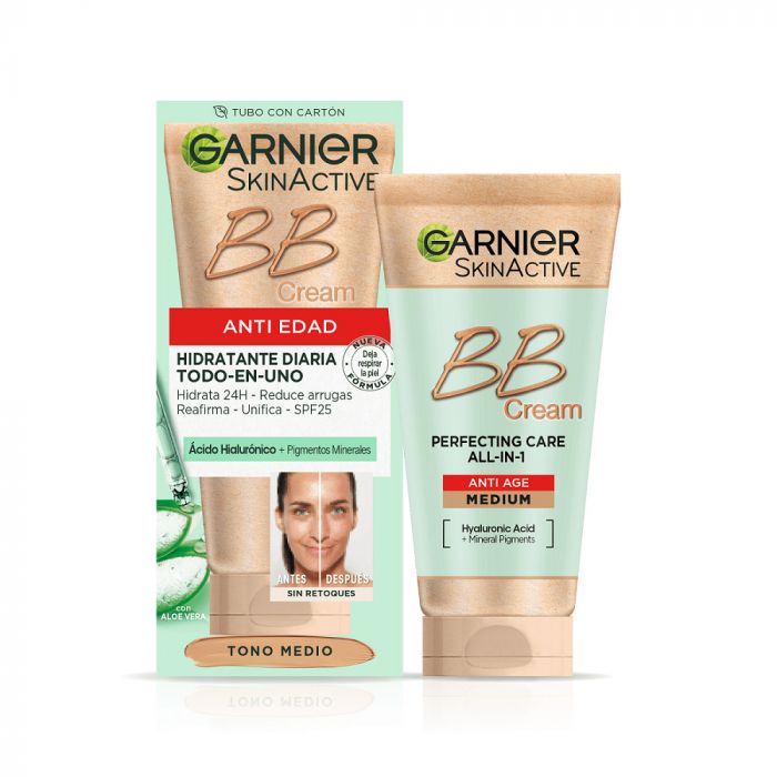 Bb Cream Anti-edad Hidratante con Color Spf 15 - Garnier - 1