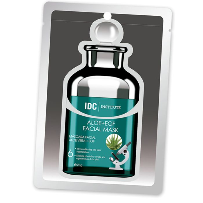 Mascarilla Facial - Idc Institute : Aloe Vera + Peptido - 1