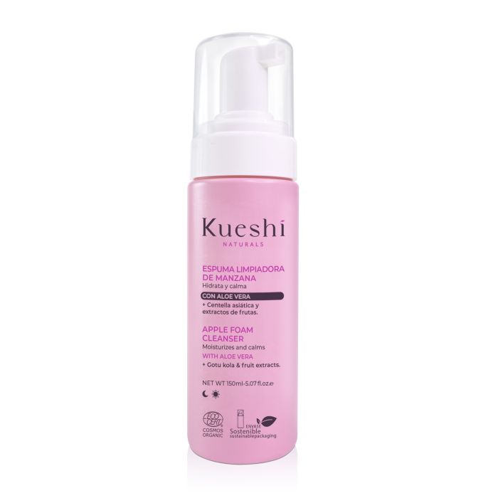 Espuma Limpiadora Suave de Manzana - Kueshi - 1