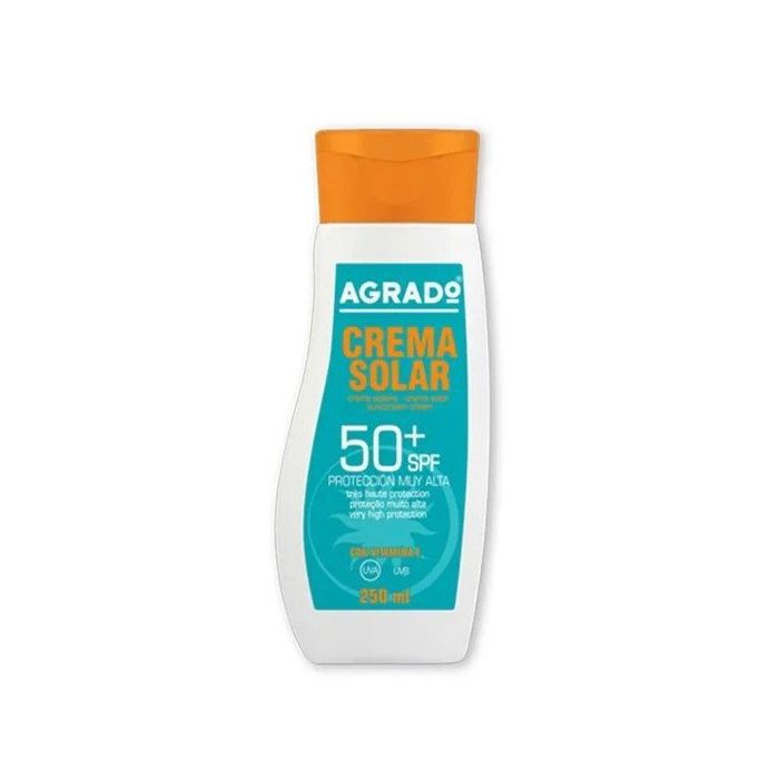 Crema Proteccción Solar - Agrado : SPF 50+ 250ML - 1