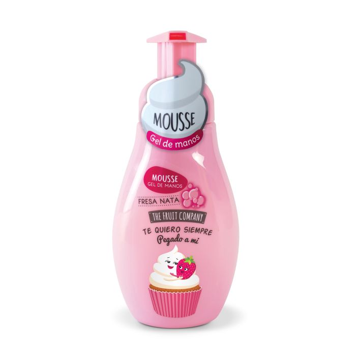 Jabón de Manos - Gel Mousse Fresa Nata - 250 ml - The Fruit Company - 1