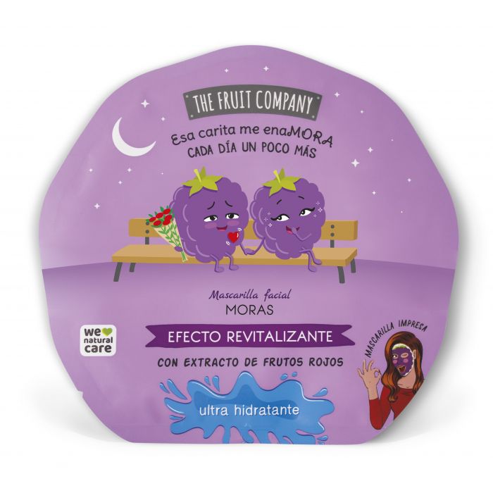 Mascarilla Facial Efecto Revitalizante - Moras - The Fruit Company - 1