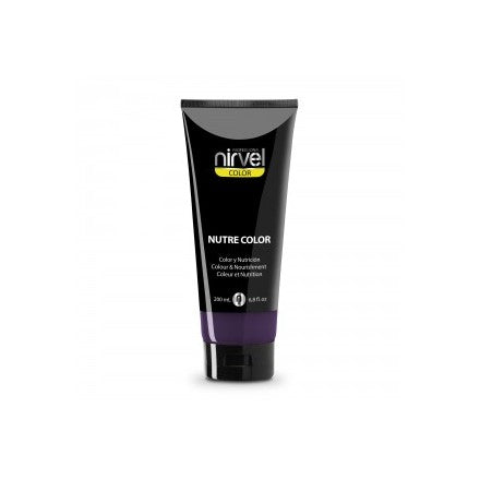 Mascarilla de Color Nutre Color 200 ml - Nirvel : Berenjena Oscuro - 1