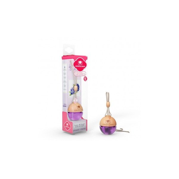Ambientador Coche 6 ml - Cristalinas : Frutos del Bosque - 1