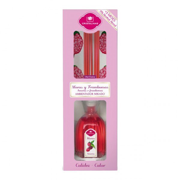 Ambientador Mikado sin Alcohol - Cristalinas : Moras y Frambuesas - 1