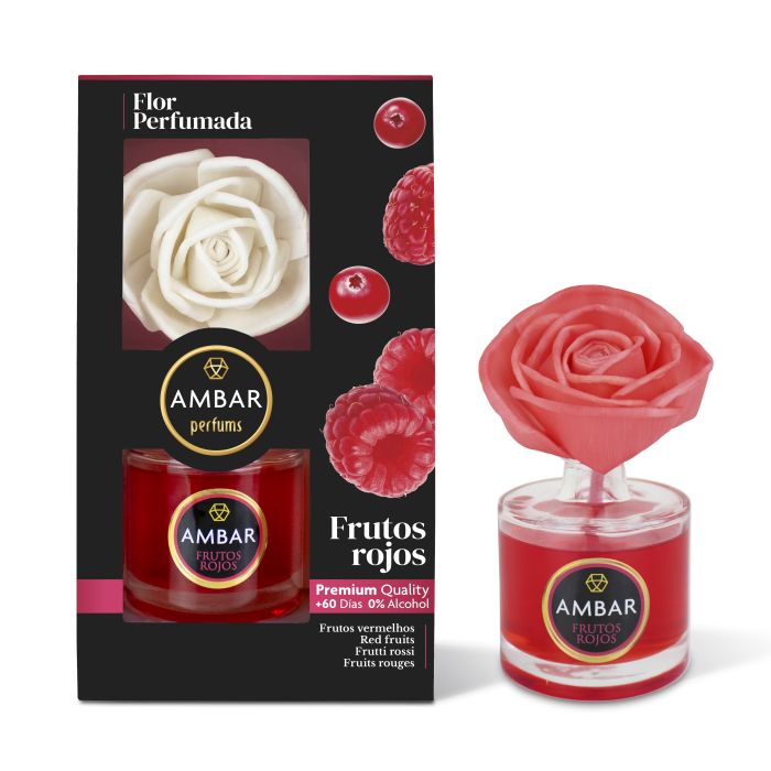 Ambientador Flor Perfumada - Ambar Perfums : Frutos Rojos - 1