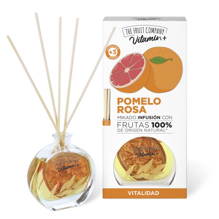 Ambientador Mikado Infusión Vitamin+ - The Fruit Company : Pomelo Rosa - 1