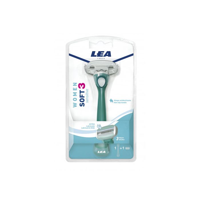 Maquinilla Women Soft 3 Sensitive - Lea - 1