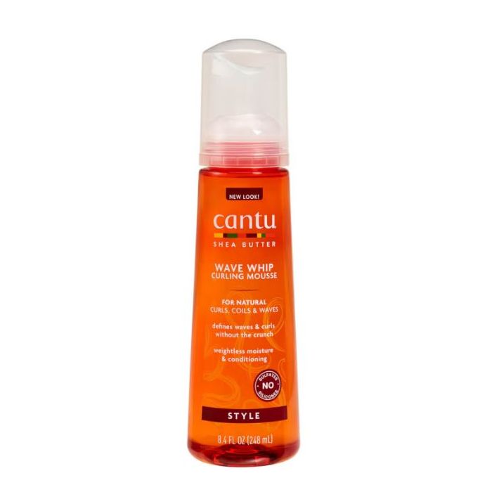 Mousse Shea Butter - for Natural Hair Wave Curling 248ml - Cantu - 1