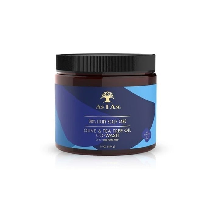 Co Wash Dry & Itchy Scalp Care Olive Tea Tree 454gr - As I Am - 1