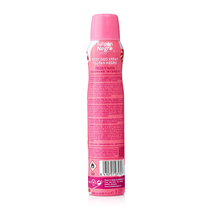 Desodorante en Spray Fresa y Nata 200ml - Tulipan Negro - 3