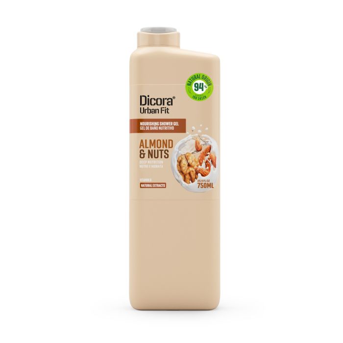 Gel de Baño con Nueces y Almendras - Dicora Urban Fit : 750ML - 1