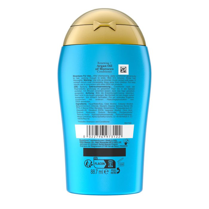 Acondicionador Aceite de Argán de Marruecos Renovador - Ogx : 88 ml - 2