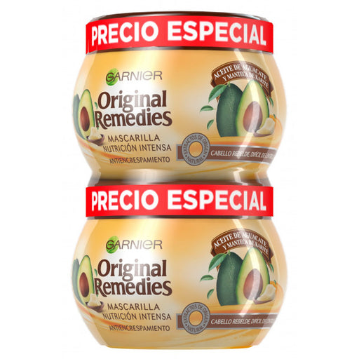 Aguacate y Karité Mascarilla - Garnier : 2 x 300ML - 1