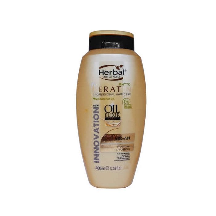 Champú Phyto Keratin Aceite de Argán - Herbal Essences - 1