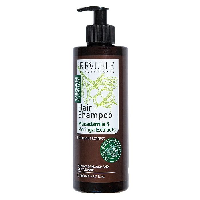 Champú con Aceite Macadamia & Moringa - Revuele - 1