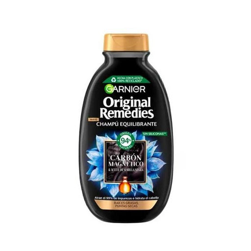 Champú Equilibrante Carbón Magnético - Garnier : 250 ml - 1