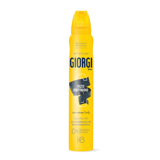 Espuma Rizo Control Total: 250 ml - Giorgi - 1