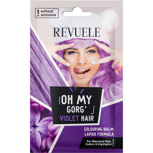 Bálsamo Colorante para el Cabello Color Violeta Oh My Gorg - Revuele - 1