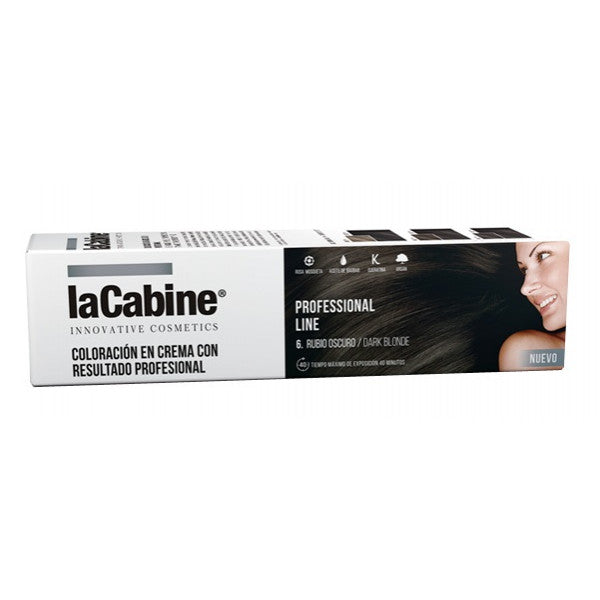 Professional Line Coloración en Crema - La Cabine : 6 Rubio Oscuro - 1