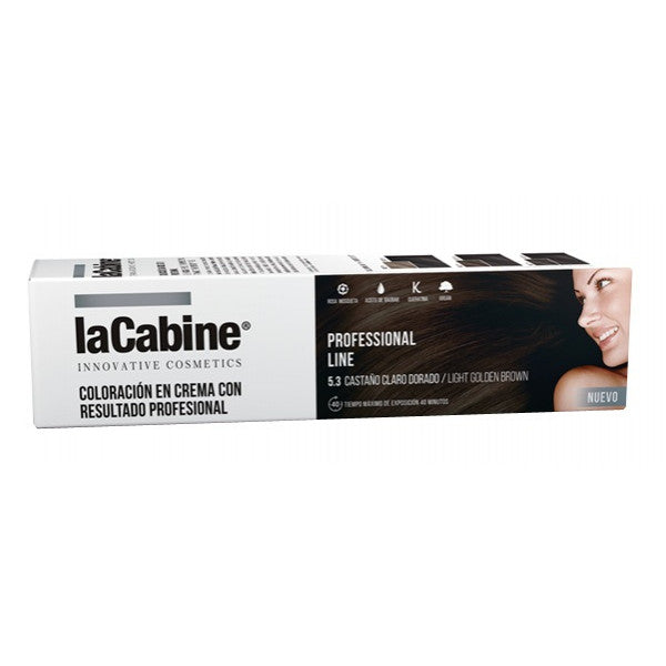 Professional Line Coloración en Crema - La Cabine : 5.3 Castaño claro dorado - 1