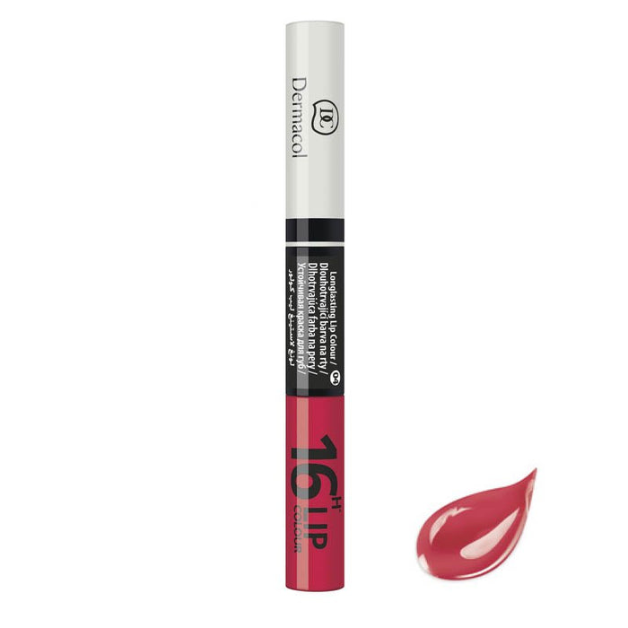 Labial de Larga Duración - 16h Lip Colour - Dermacol : labial líquido 16h - 04 - 1