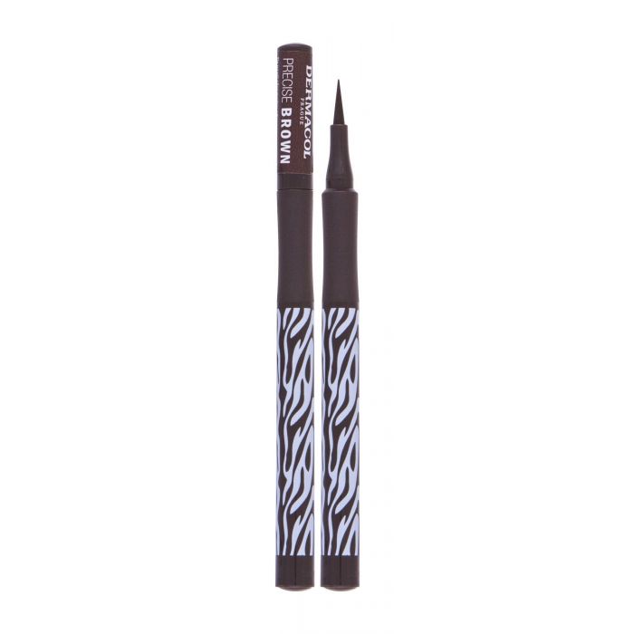 Delineador de Ojos Rotulador Presición - Negro - Dermacol : Precise Brown Delineador - 1