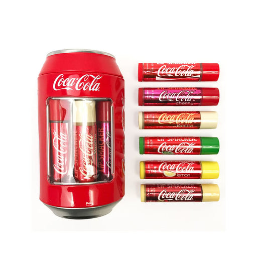 Set 6 Bálsamos de Coca-cola Vintage Tin Box Assorted - Lip Smacker - 1