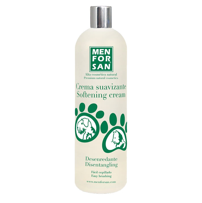 Crema suavizante desenredante para perros y gatos 1L - Menforsan - 1