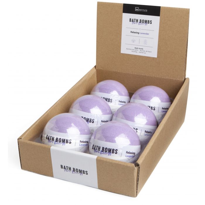 Bomba de Baño Pure Energy 250gr - Idc Institute : Relaxing Lavender - 1