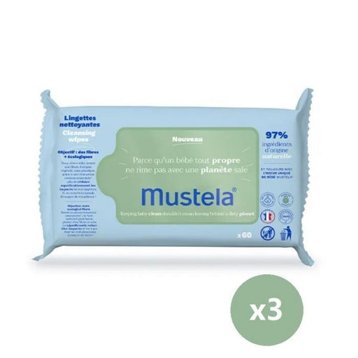 Toallitas Limpiadoras Fibras Naturales Ecológicas - Mustela - 1