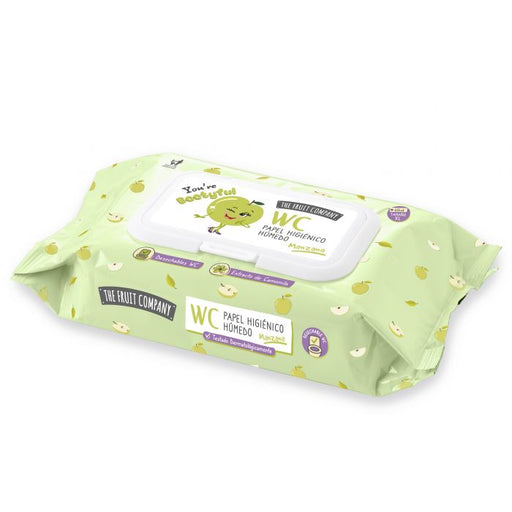 Toallitas Húmedas WC - The Fruit Company : Manzana - 1