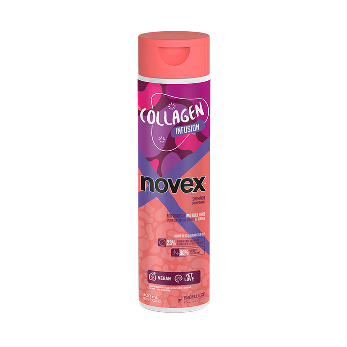Champú Colágeno - Cabellos Porosos y sin Brillo - Novex - 1