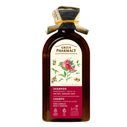 Champú para Cabello Seco Aceite de Argán y Granada - Green Pharmacy - 1