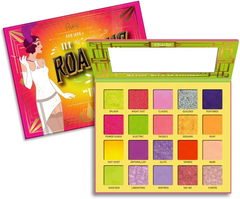 Paleta de sombra de ojos The Roaring 20's - Rude : Neón - 1