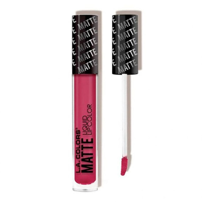 Labial Líquido - Matte Liquid Lip Color - L.A. Colors : Feisty - 1