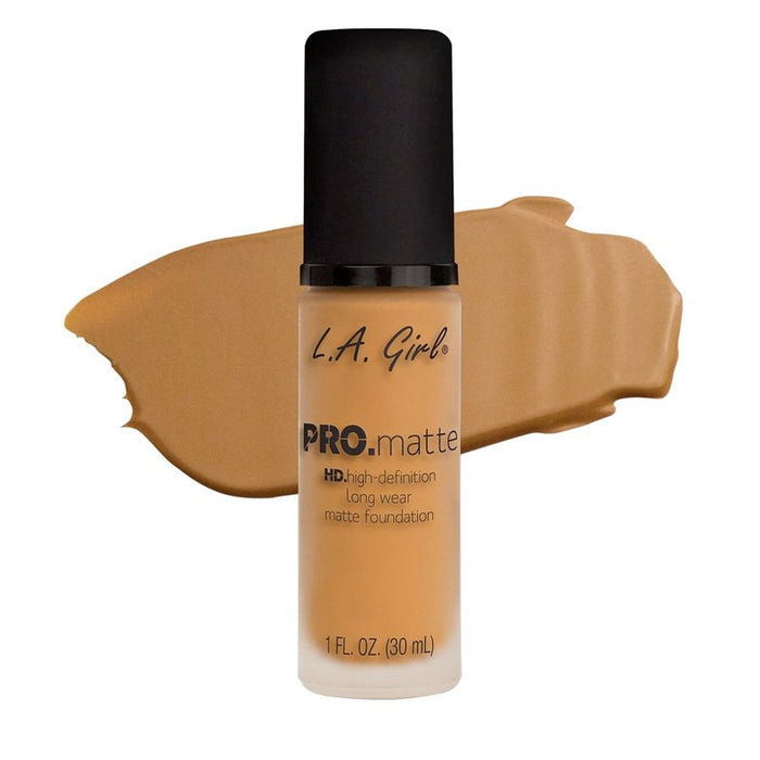 Base de Maquillaje Pro Matte - L.A. Girl : Golden bronze - 1