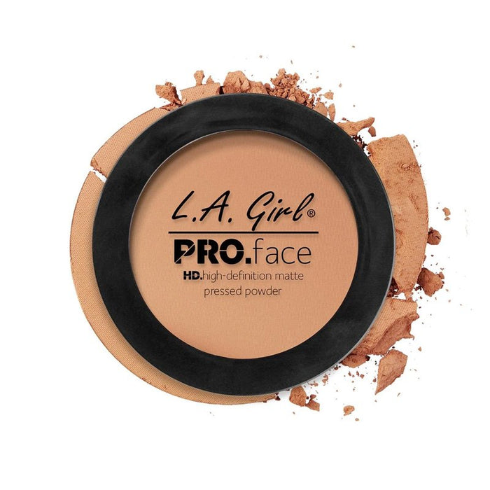 Polvos Compactos - Pro Face Mate - L.A. Girl : Warm Caramel - 1