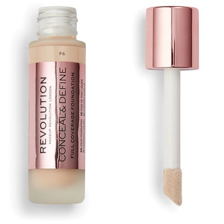 Base de Maquillaje Conceal & Define - Make Up Revolution : F6 - 1