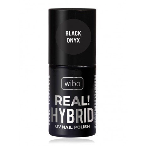 Esmaltes de Uñas Uv - Nail Polish Real Hybrid - Wibo : 1 Black Onyx - 1