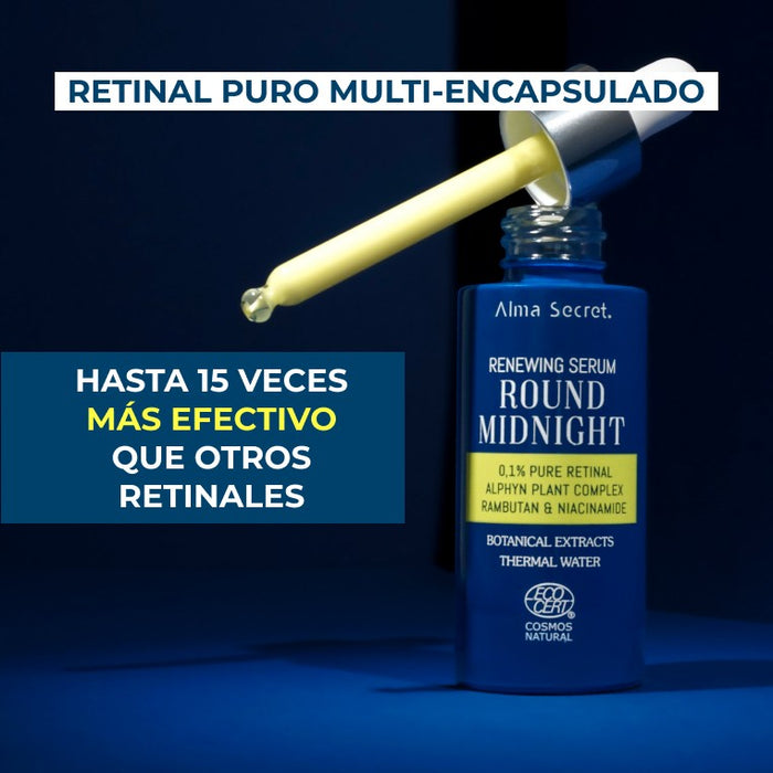 Sérum Round Midnight 0,1% Retinal puro - Alma Secret - 4