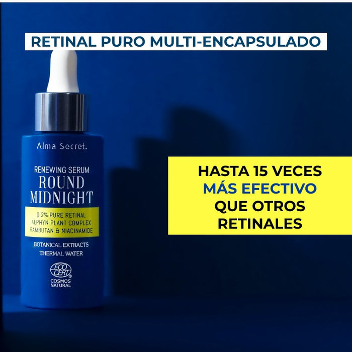Sérum Round Midnight 0,2% Retinal puro - Alma Secret - 5